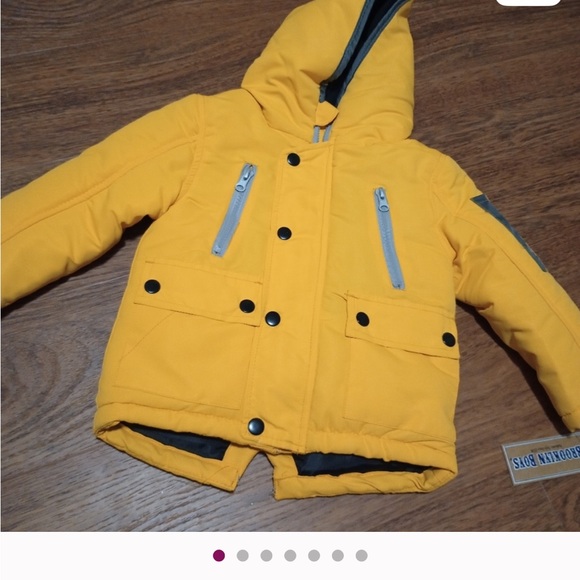 Yellow Kids Jacket - Picture 1 of 7